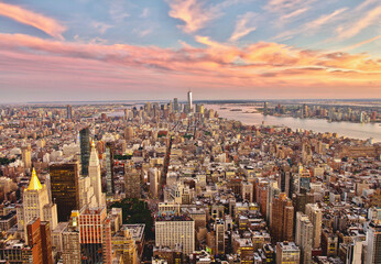 view of Manhattan, NYC