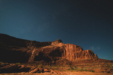 Stars Over The Canyon Wall