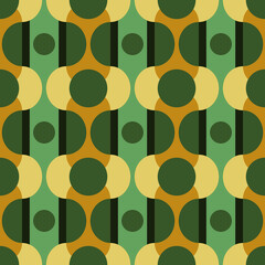 Seamless pastel pattern. Wrapping paper pattern. Template for fabric. Stylish background for cards. Modern geometric textile design. Fashionable color combinations. Backdrop. Wallpapers. Tiles. Vector