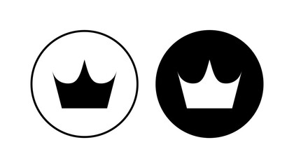 Crown icon set. crown vector icon