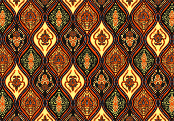 Indonesian batik motifs with very distinctive patterns. exclusive backgrounds. Vector Eps 10