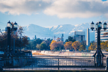 Fototapeta premium panorama of the city