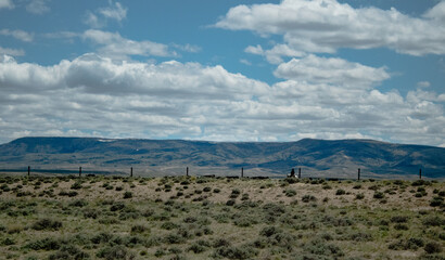 clouds over the mountains