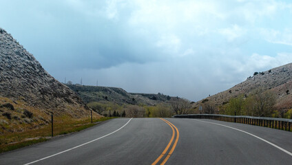 Road in the mountains