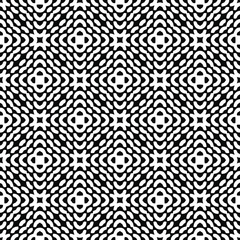 Seamless vector pattern in geometric ornamental style. 