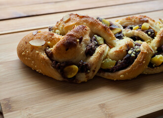 통밀 팥 빵, 음식, 베이커리 