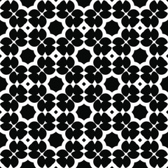 
Seamless vector pattern in geometric ornamental style. 