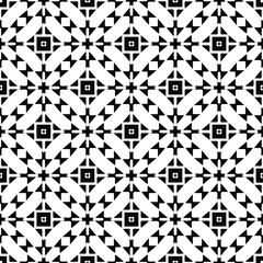 
Seamless vector pattern in geometric ornamental style. 