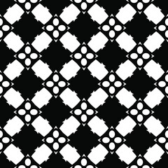 Fototapeta premium Seamless vector pattern in geometric ornamental style. 