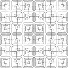 Vector geometric pattern. Repeating elements stylish background abstract ornament for wallpapers and 

backgrounds. Black and white colors 