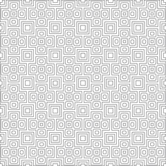 Vector pattern with symmetrical elements . Modern stylish abstract texture. Repeating geometric tiles from 

striped elements.Black and white pattern.