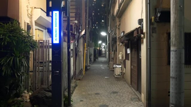 東京　神楽坂　夜景（2021年6月）
