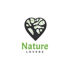 Vector Logo Illustration Nature Lover Duck Flying Silhouette Style.