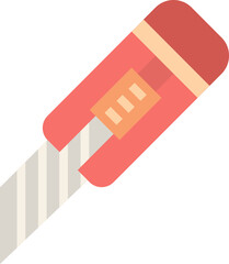 cutter flat icon