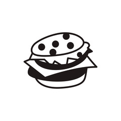 food business icon logo vector art