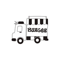 food business icon logo vector art