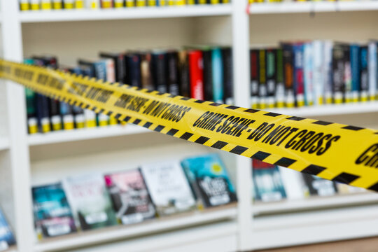 Tatort in der Bibliothek