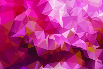 Geometric Rumpled Triangular Low Poly