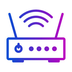 Router wifi icon
