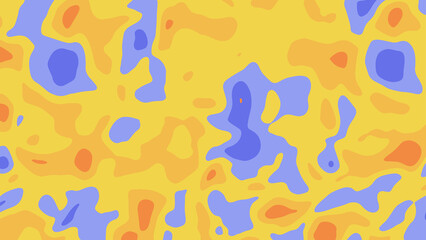 Abstract multicolor background with random formless shapes, vector illustration.