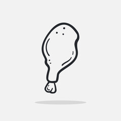 hand drawn  watermelon icon Design Template. Illustration vector graphic. doodle watermelon print.  hand drawn fruits .Perfect for design elements for decorations, organic food pattern.