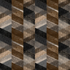 Seamless textured zig-zag pattern, gray-brown background.