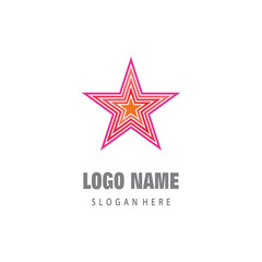 star logo design / emblem logo design inspiration