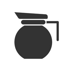 Jar , Coffee Shop solid icon.