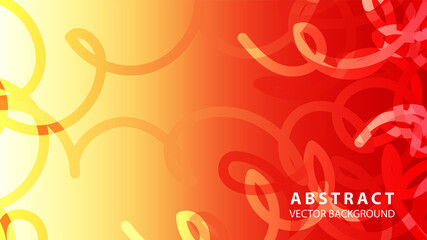 Abstract Colorful Curve Line Background with gradient color - vector