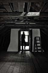 Ghost in attic