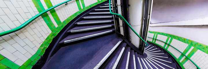 Stairs in a Tunnel, London UK