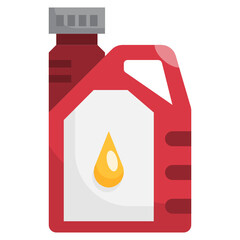 Car Service_engine oil flat icon,linear,outline,graphic,illustration