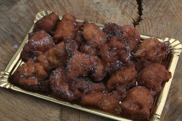 easter homemade sugar cakes as spanish tradition