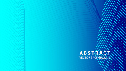Abstract background design. gradient with geometric lines and light effect. Motion minimal concept - Vector