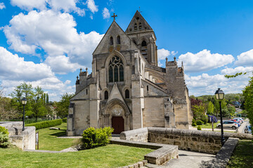 Fototapeta na wymiar Eglise Saint-Martin d'Ambleny