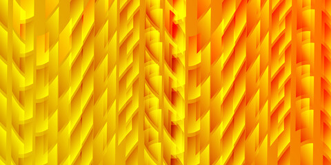 Orange geometry background