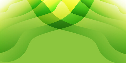 Green fluid background