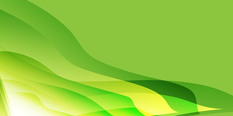 Green fluid background