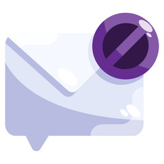 Message_Spam message flat icon,linear,outline,graphic,illustration