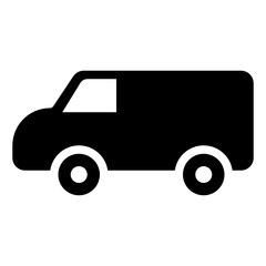 Order And Shipping_van glyph icon,linear,outline,graphic,illustration