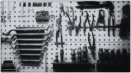 tools at workshop