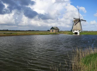 Foto op Canvas Landschap de Bol Texel  Landscape Texel, Netherlands © AGAMI