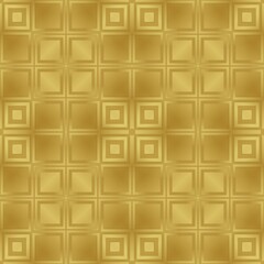 Naklejka premium Gold paper for printing. Seamless pattern. Gold background with decor. Imitation metal foil.