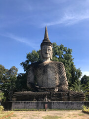 Budda Park Sculpture in Nong Khai province, Thailand.