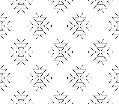 Peru carpet pattern icon, vector illustration