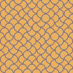 Abstract Geometric Pattern generative computational art illustration