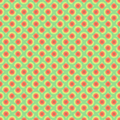 Abstract Geometric Pattern generative computational art illustration