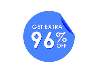Get Extra 96% percent off Sale Round sticker