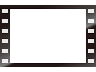 ネガフィルムのイラスト