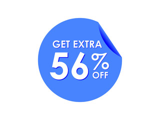 Get Extra 56% percent off Sale Round sticker